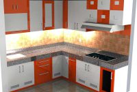 Model Kitchen Set Dengan Pilihan Kombinasi Warna Cerah