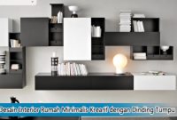 Desain Interior Rumah Minimalis Kreatif dengan Dinding Tumpu