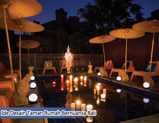 Ide Desain Taman Rumah Bernuansa Bali