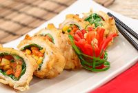 Resep dan Cara Membuat Ayam Crispy Lapis Sayuran