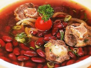 resep masakan sup kacang merah benebon khas manado