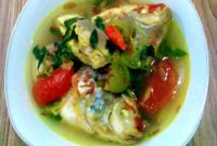 resep sop ikan nila segar penggugah selera