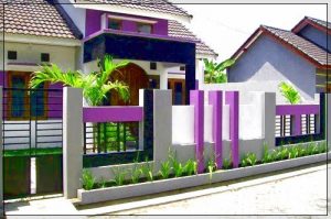 pemilihan warna cat pagar rumah yang bagus
